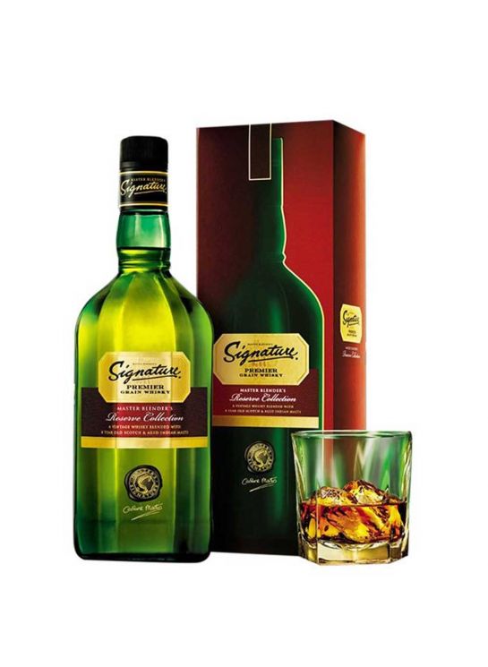 SIGNATURE PREMIUM WHISKY Glens and Tonics