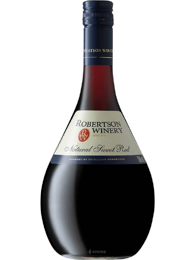 ROBERTSON NATURAL SWEET RED WINE Glens and Tonics