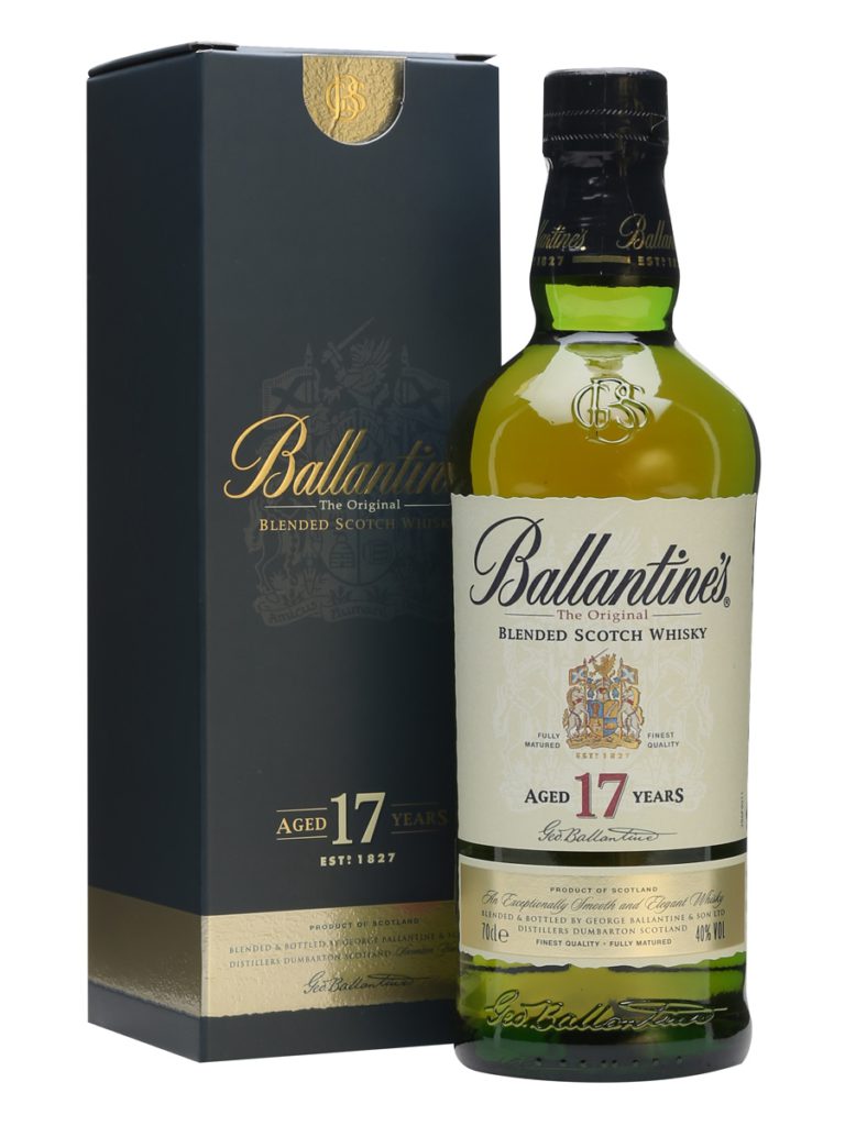 Whisky blended scotch 7 ans d'âge 40°, Ballantine's (70 cl)